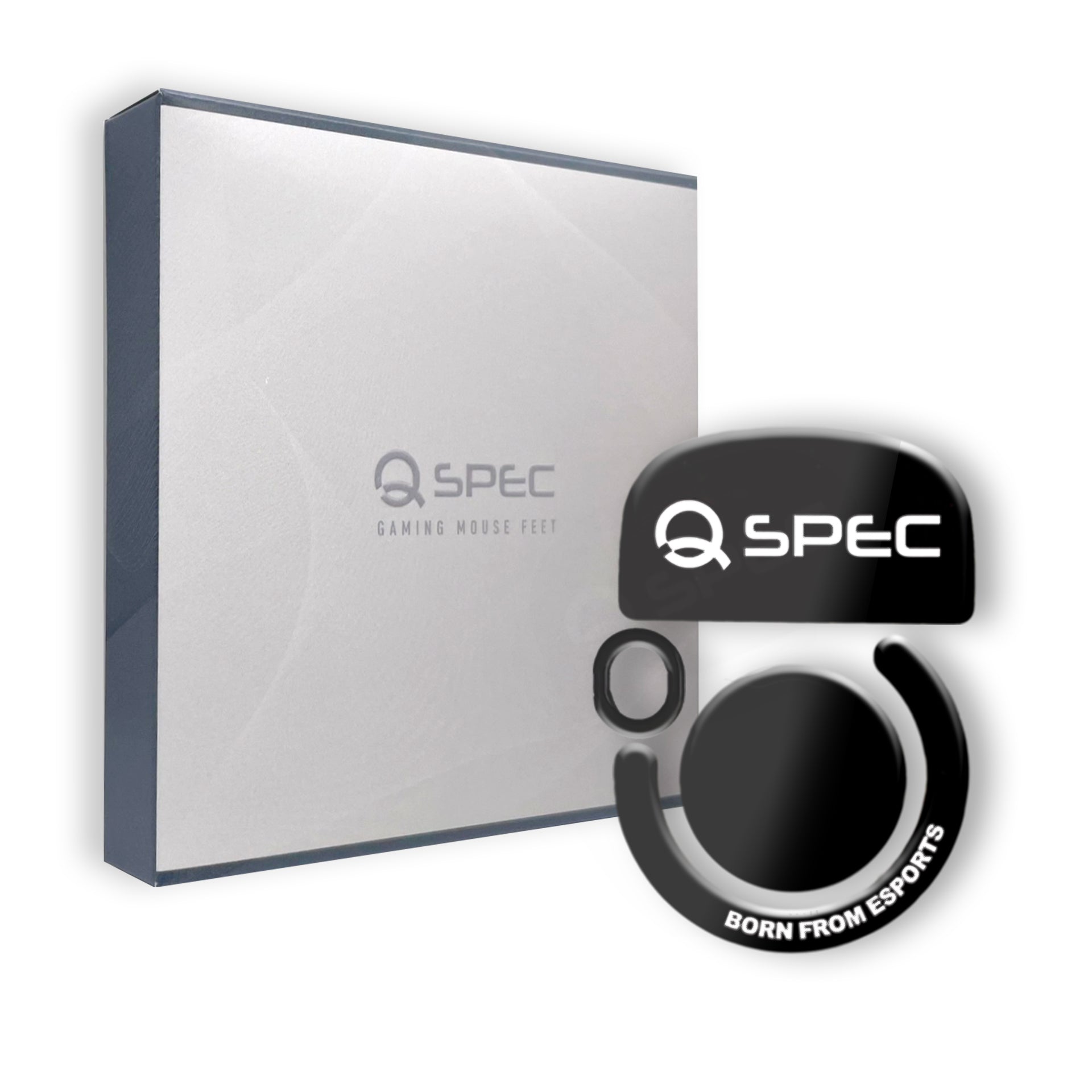 QSPEC FUJI ガラスマウスソール プロ仕様 ゲーミング スーパーラウンドエッジ加工 (for G PRO X SUPERLIGHT)