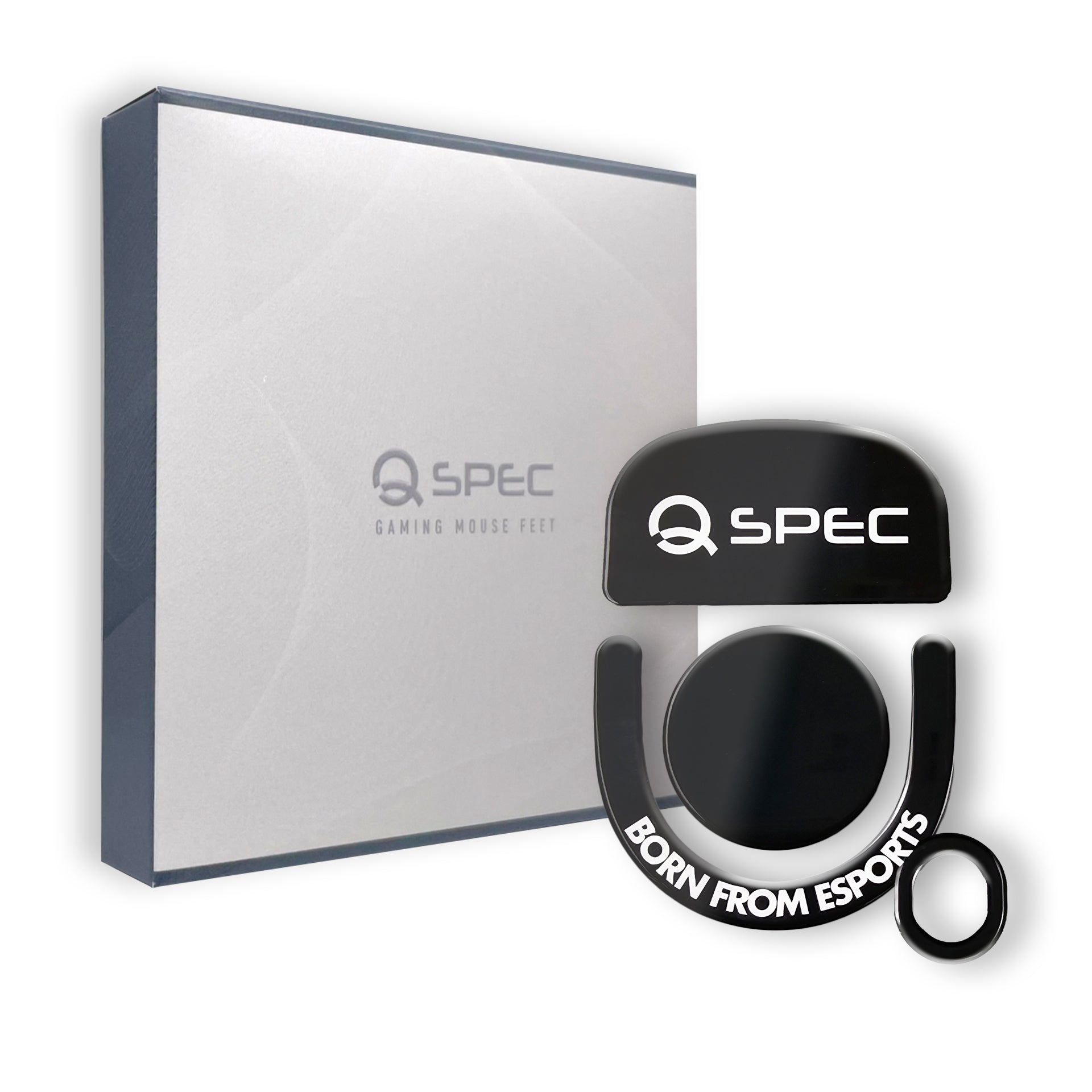 QSPEC FUJI ガラスマウスソール プロ仕様 ゲーミング スーパーラウンドエッジ加工 (for G PRO X SUPERLIGHT2)