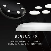 QSPEC SURUGA PTFEマウスソール プロ仕様 ゲーミング 丸型 5mm 6mm 7mm 45個入り 万能ソール ユニバーサル スーパーラウンドエッジ加工 (汎用)