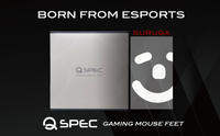 QSPEC SURUGA PTFEマウスソール プロ仕様 ゲーミング スーパーラウンドエッジ加工 (for Razer Viper V2 Pro)