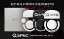 QSPEC SURUGA PTFEマウスソール スーパーラウンドエッジ加工 (for G PRO X SUPERLIGHT)