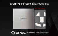 QSPEC SURUGA PTFEマウスソール プロ仕様 ゲーミング スーパーラウンドエッジ加工 (for Razer Viper Ultimate)