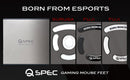 QSPEC FUJI ガラスマウスソール プロ仕様 ゲーミング スーパーラウンドエッジ加工 (for G PRO Wireless)