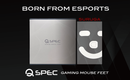 QSPEC SURUGA PTFEマウスソール プロ仕様 ゲーミング スーパーラウンドエッジ加工 (for DeathAdder V3 Pro)