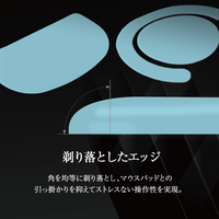 QSPEC Aqua PTFEマウスソール GPRO X SUPERLIGHT2用 BLUE
