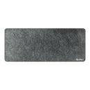QSPEC Calm キーボードマット デスクマット 60%キーボード用 グレー 縦320mm×横132mm×厚さ5.5mm